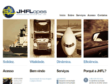 Tablet Screenshot of jhflopes.com